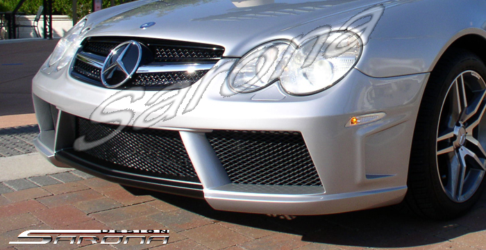 Custom Mercedes SL  Convertible Front Bumper (2003 - 2008) - $680.00 (Part #MB-049-FB)